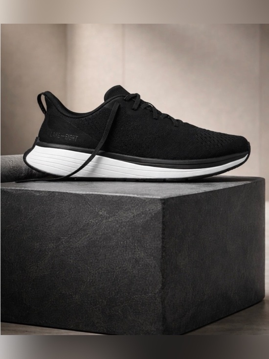 NWT Lane Eight Unisex Relay Trainer Athletic Tennis Shoe - Black - Size 7 main image 9